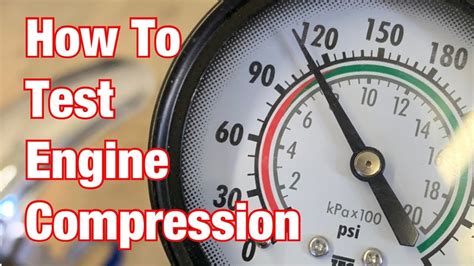 compression test cold engine|check compression 99 1.